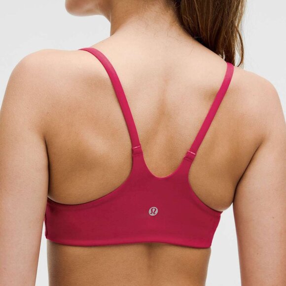 Lululemon Wunder Train Strappy Racer Bra *Light Support, A/B Cup Passionate NWT - Picture 2 of 6
